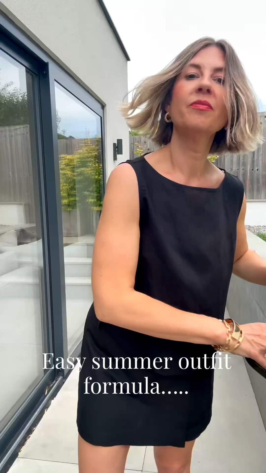 nybody else love wearing black in summer? I just feel so much better in black with a tan. 
Here’s a simple outfit - all black with some accessories.

#LTKuk #LTKsummer #LTKstyletip