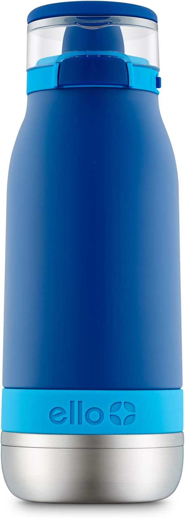 Ello Emma 14oz Vacuum Insulated Stainless Steel Kids Water Bottle with Straw and Built-in Carryin... | Amazon (US)