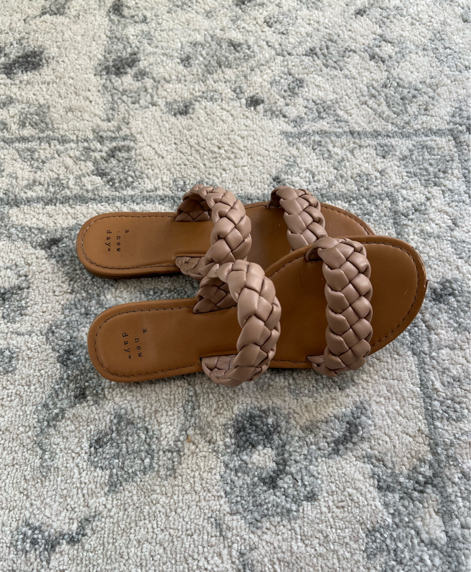 Braided sandals from Target - look for less - affordable- shoes - sandals - neutral shoe 

#LTKstyletip #LTKunder50 #LTKshoecrush