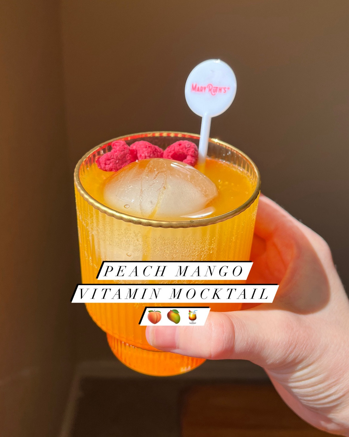 peach mango vitamin mocktail! full tutorial on my instagram but here’s the recipe:

- your daily dose of Mary Ruth’s Liquid Morning Multivitamin + Hair Growth
- Mary Ruth iodine
- lemon lime ollipop
- ice ball
- garnish with freeze dried fruit



#LTKBeauty #LTKHome