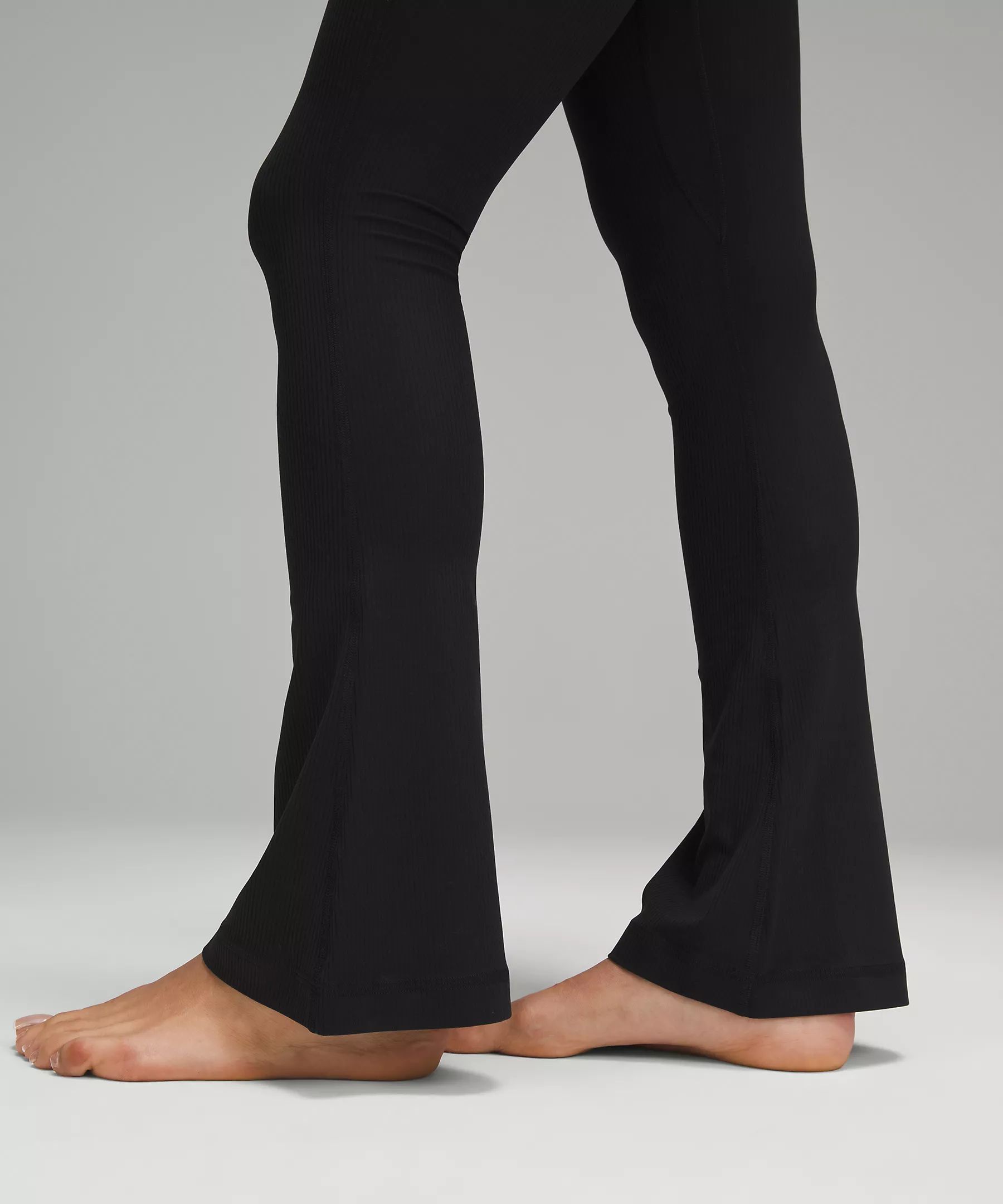 lululemon Align™ High-Rise Ribbed Mini-Flared Pant *Extra Short | Women's Leggings/Tights | lul... | Lululemon (US)