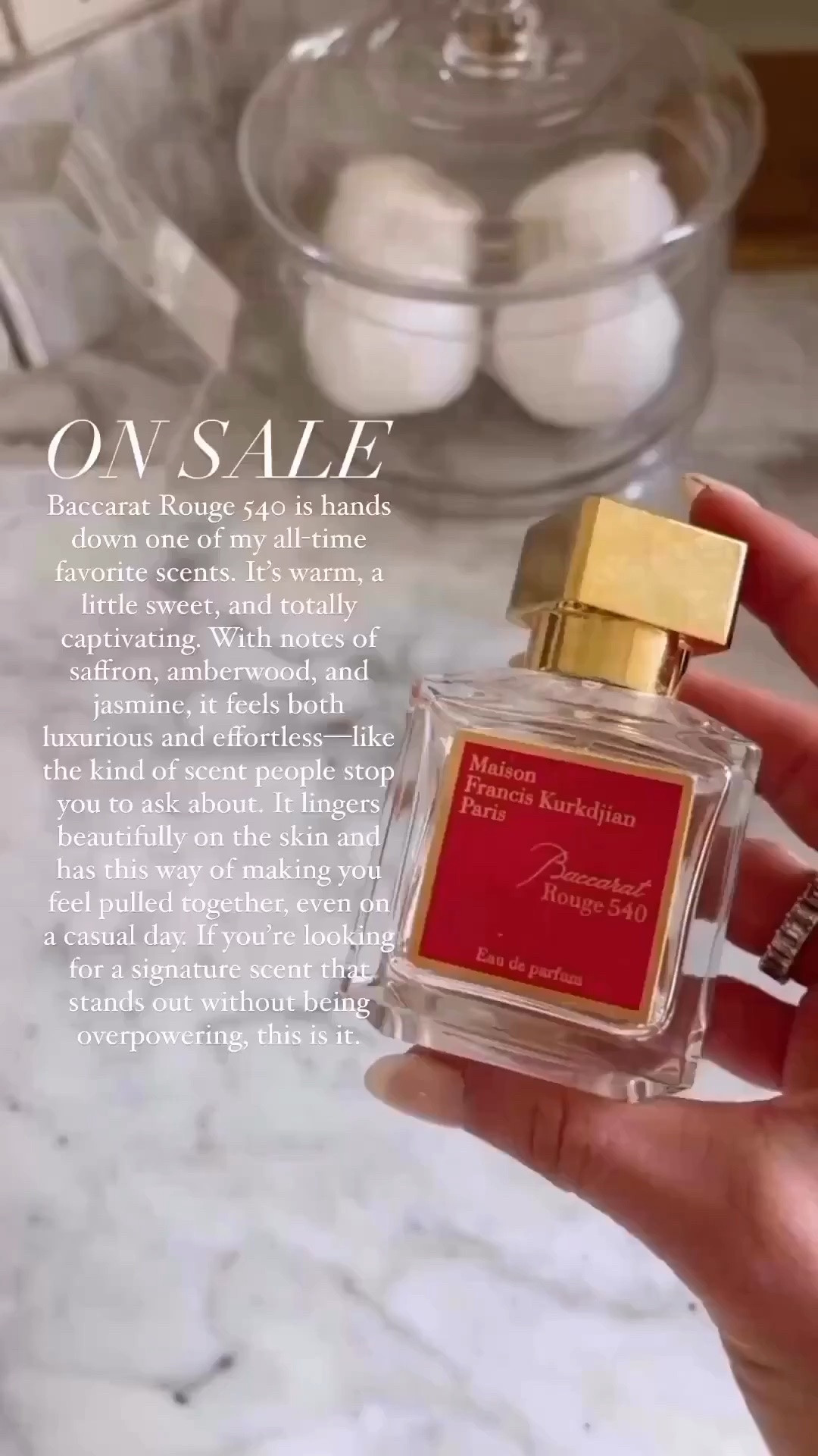 One of my favorite perfumes is on sale right now!

#LTKSeasonal #LTKSaleAlert #LTKOver40