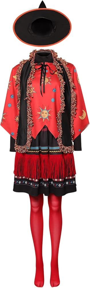 Adult Costume for Women Halloween Cosplay Witch Skirt Suit | Amazon (US)