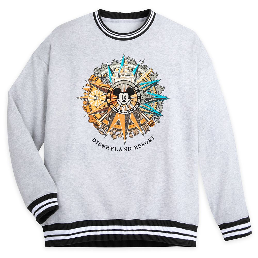 Mickey Mouse Compass Pullover Sweatshirt for Adults – Disneyland | Disney Store
