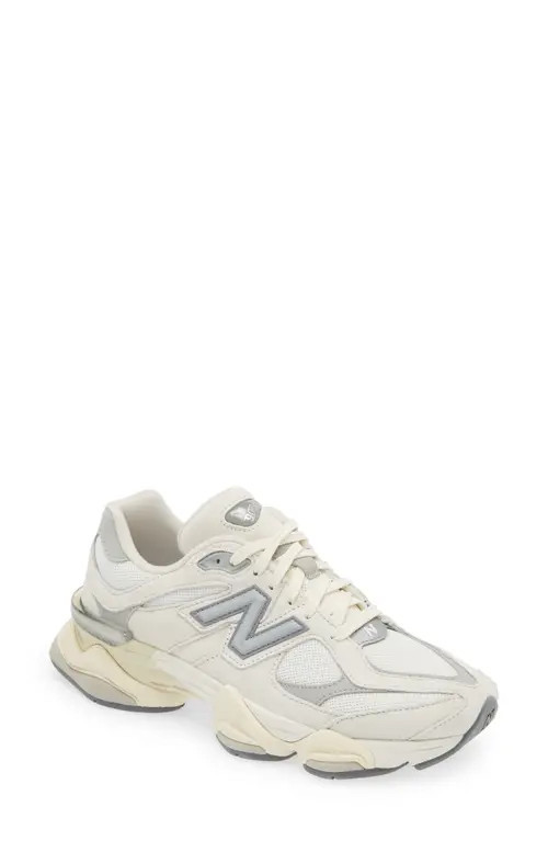 New Balance Gender Inclusive 9060 Sneaker in Sea Salt/Concrete at Nordstrom, Size 10 Women's | Nordstrom