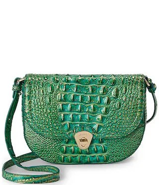 Melbourne Collection Portia Jungle Jewel Crossbody Bag | Dillard's