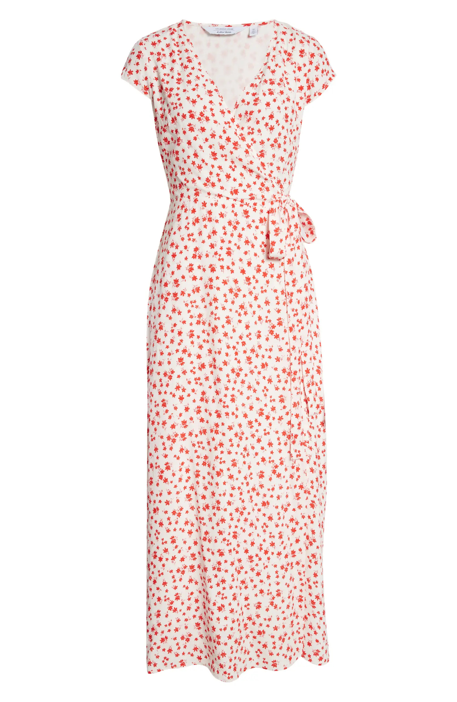 & Other Stories Loma Wrap Midi Dress | Nordstrom | Nordstrom