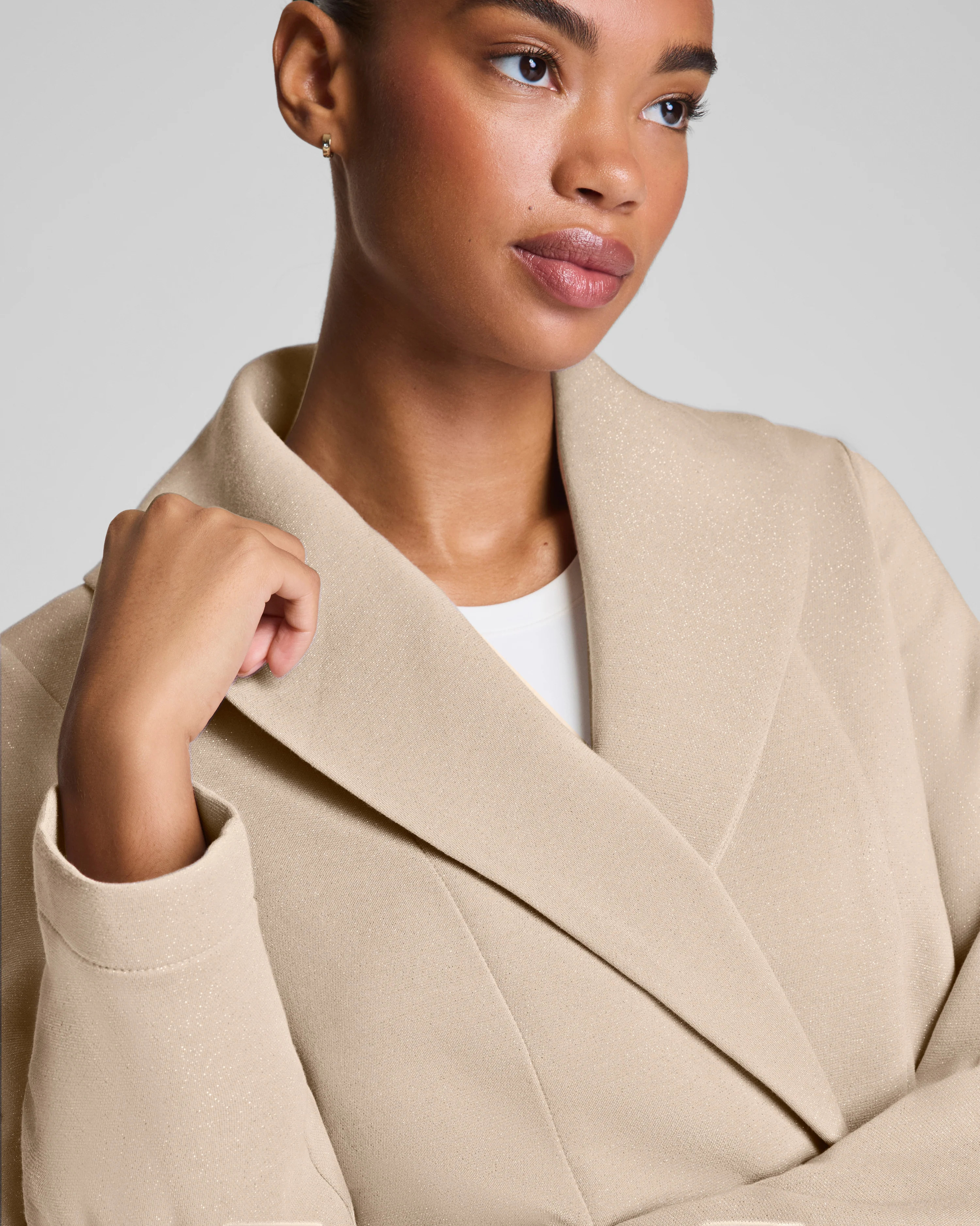 Wrap Cardigan with Shimmer | Spanx