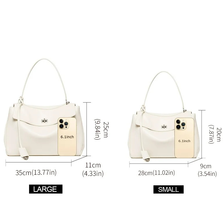 Soft Genuine Leather Rodeo Women's Bag Large Capacity Handbag Underarm Bag Casual Lazy Bag Niche ... | Walmart (US)