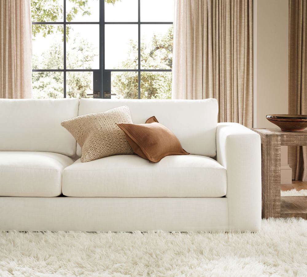 Carmel Square Arm Upholstered Sofa | Pottery Barn (US)