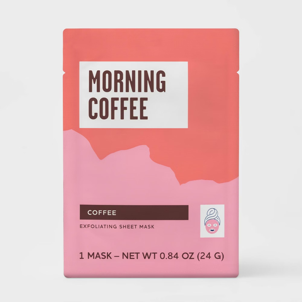 Coffee Exfoliating Sheet Mask - White - 0.84oz - Target Beauty | Target