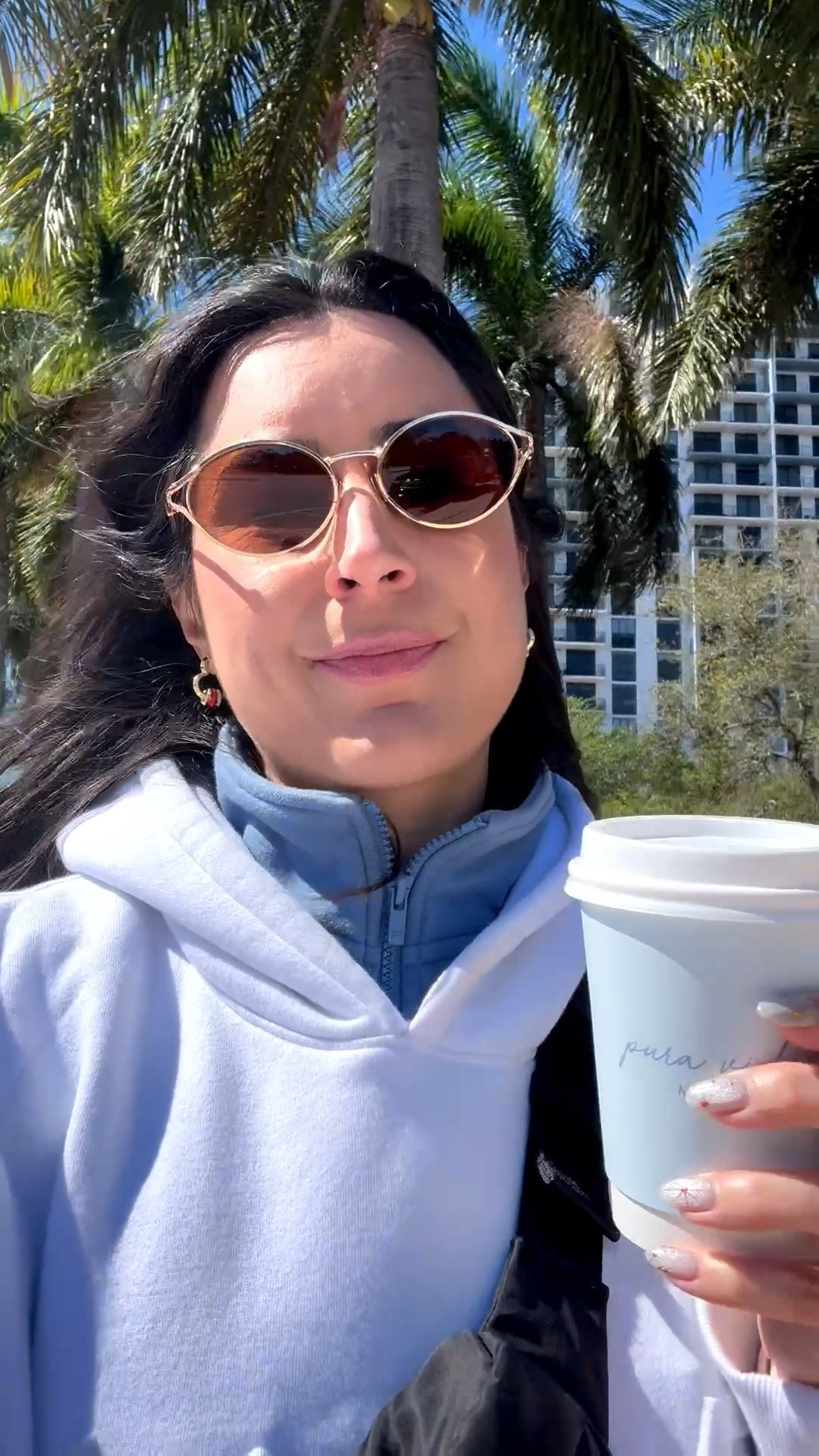 When South Florida gives you a rare cold morning, you lean into it 🤍

Sunglasses, a cozy sweater, and a hot cup of tea — enjoying the chill while it lasts.

cozy outfit • florida winter style • casual cold weather outfit • sunglasses outfit • everyday sweater • tea routine

#LTKdayinmylife #LTKmorningroutine #LTKActive