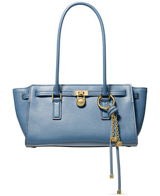 Michael Kors Hamilton Moderne Small Leather Satchel - Macy's | Macy's