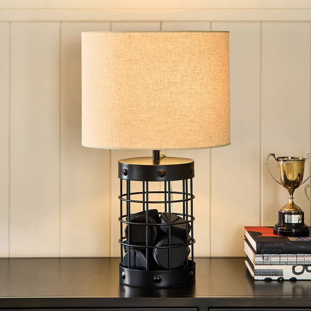 Metal Grid Collector Table Lamp (22") | Pottery Barn Teen