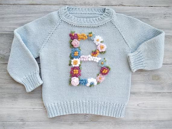 Custom Personalized Spring Summer Knitted Sweater With | Etsy | Etsy (AU)