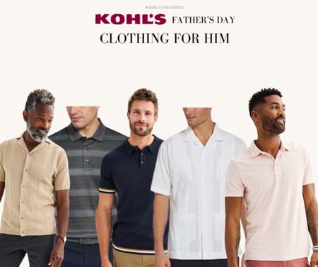 Kohl’s Father’s Day Clothing For Him 

#LTKMens #LTKSeasonal #LTKGiftGuide