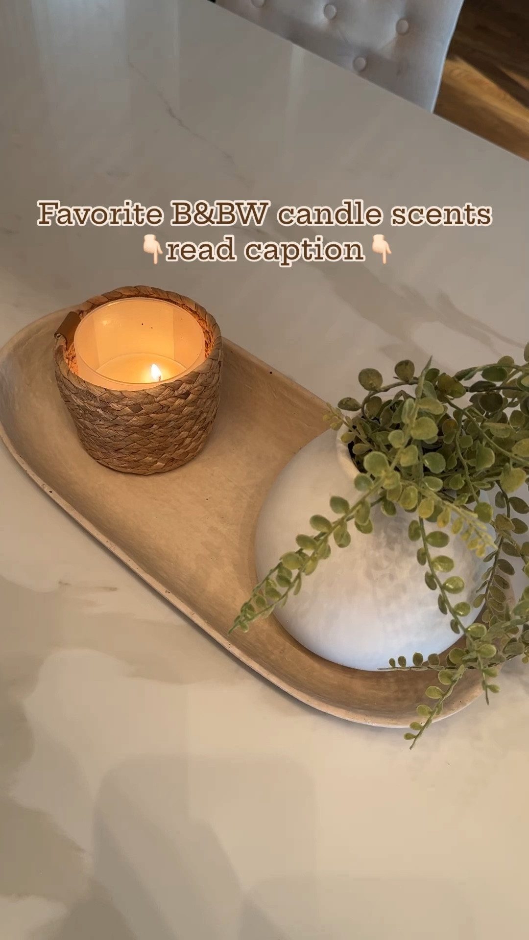 The perfect sized little wicker basket to use as a candle sleeve for your 3 wick candles!! 