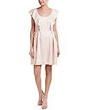 French Connection Women's Nia Drape Dress, Pink Opal, S | Amazon (US)