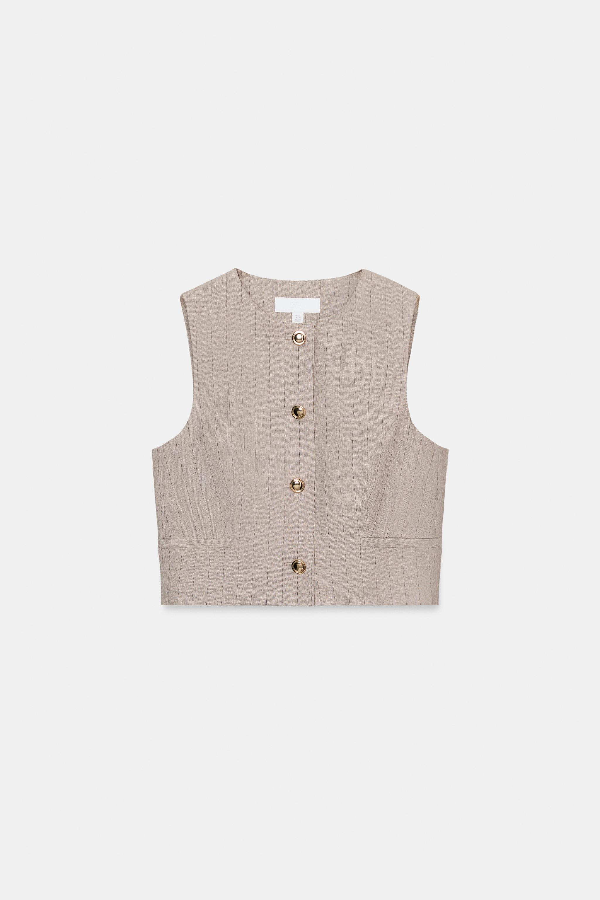 HERRINGBONE VEST | Zara US