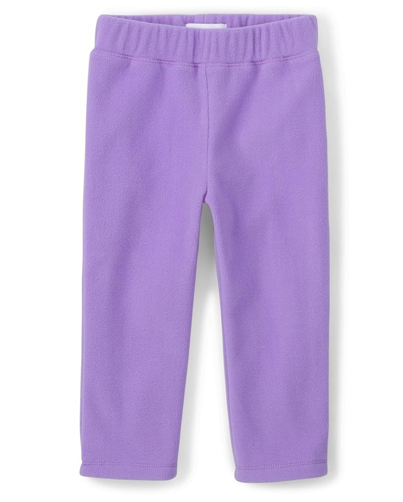 The Children's Place Baby Toddler Girls Warm Fleece Pull On Pants | Amazon (US)