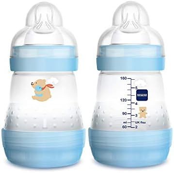 MAM Easy Start Anti Colic Baby Bottle, Easy Switch Between Breast and Bottle, Reduces Air Bubbles... | Amazon (US)