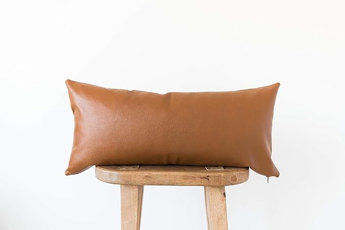 Woven Nook Decorative Lumbar Throw Pillow Cover, Milo Style, Covers, (12" x 26") | Amazon (US)