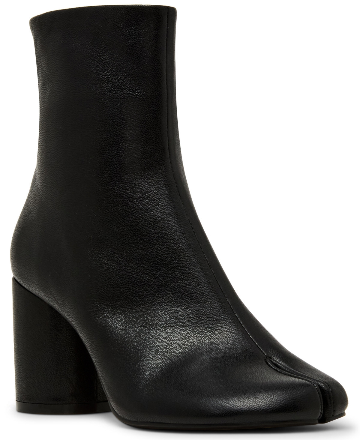 Steve Madden Women's Caro Split-Toe Cylinder Heel Booties - Black | Macy's