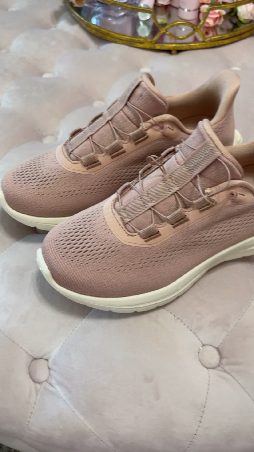 Blush pink upalee self-lacing sneakers

#LTKfitnessgoals #LTKActive #LTKootd