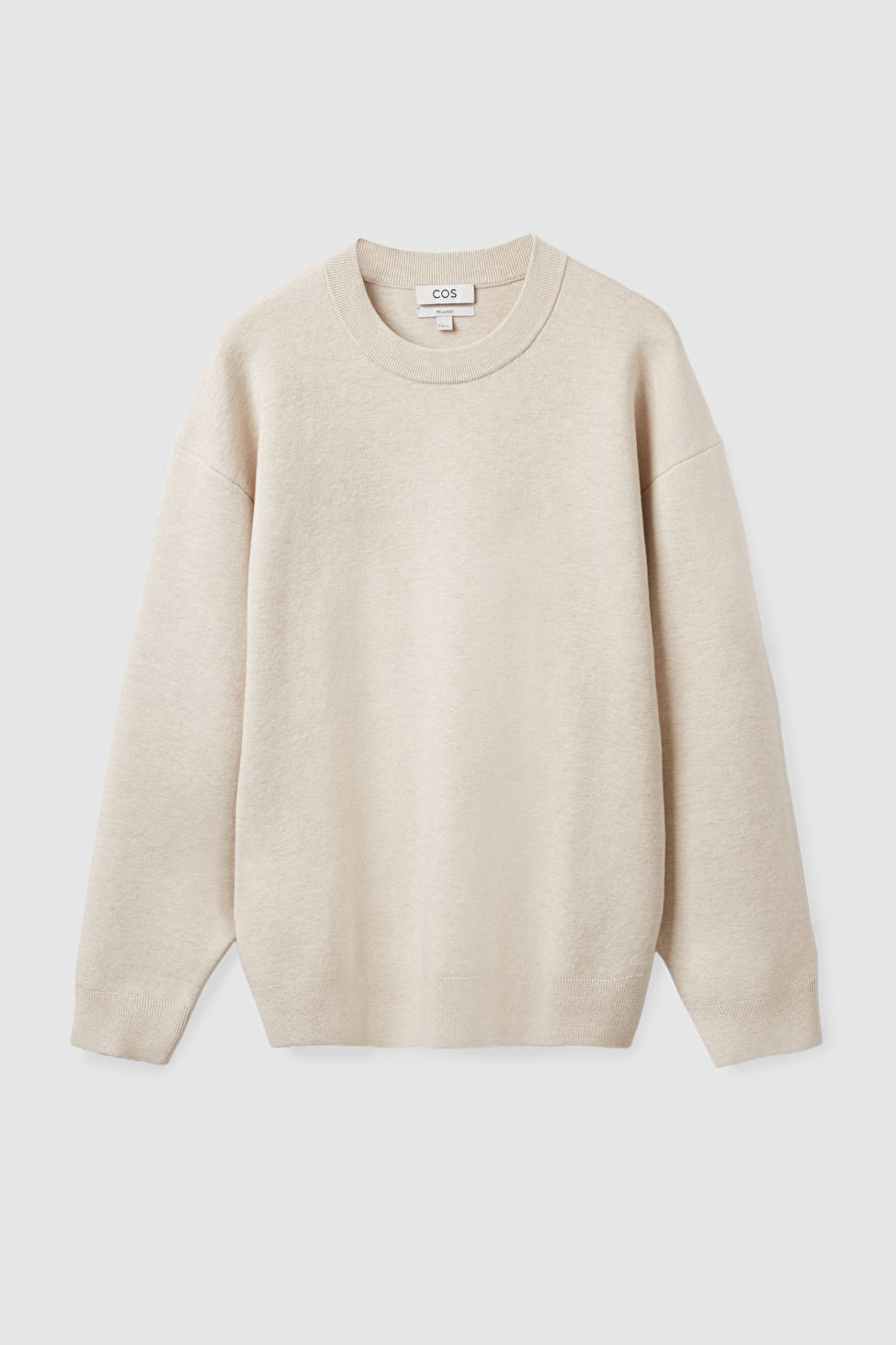 OVERSIZED JUMPER - Off-white - COS | COS UK
