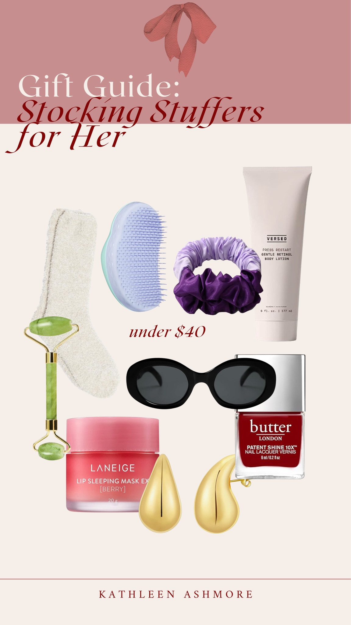 Affordable stocking stuffers (that will actually fit in a stocking) for your sister, mom, best friend, or mother in law  

#LTKHoliday #LTKGiftGuide #LTKfindsunder50