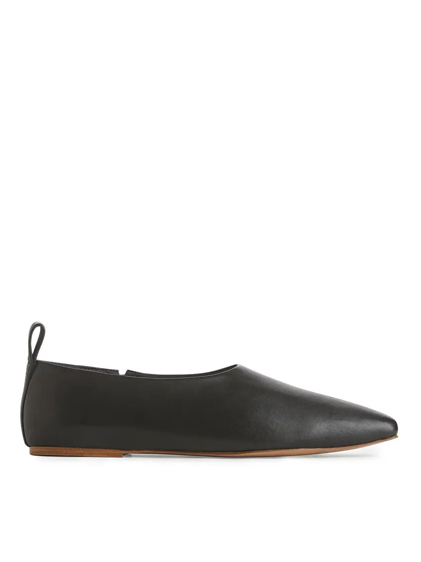 Leather Ballet Flats | ARKET (US&UK)