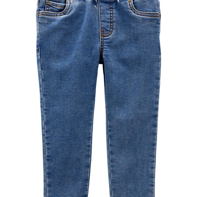 Pull-On Faux Denim Pants | Carter's