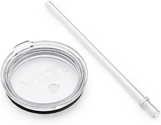 Yeti Rambler Shatter-proof Dishwasher-safe Replacement Lid and Straw | Amazon (US)