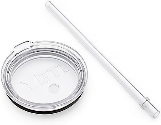 Yeti Rambler Shatter-proof Dishwasher-safe Replacement Lid and Straw | Amazon (US)