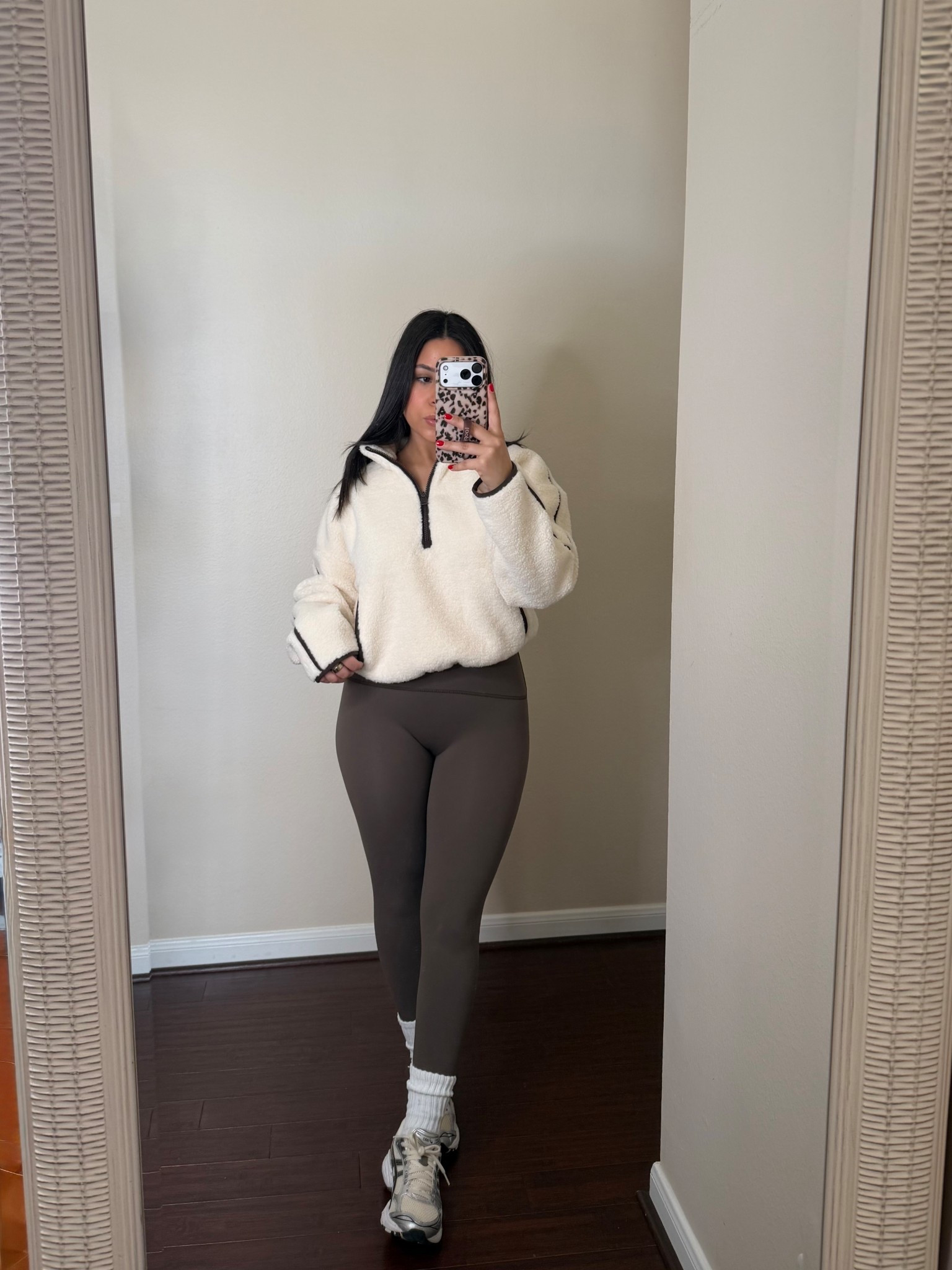 Abercrombie cyber sale 25-50% off + extra 15% off w code CYBERAF ends 12/1 
Spanx up to 50% off sitewide, no code needed ends 12/1
Sherpa pullover jacket: xs 
Leggings: small 
ASICS sneakers: 5 men 
White ankle socks #LTKCyberWeek

#LTKActive #LTKSaleAlert