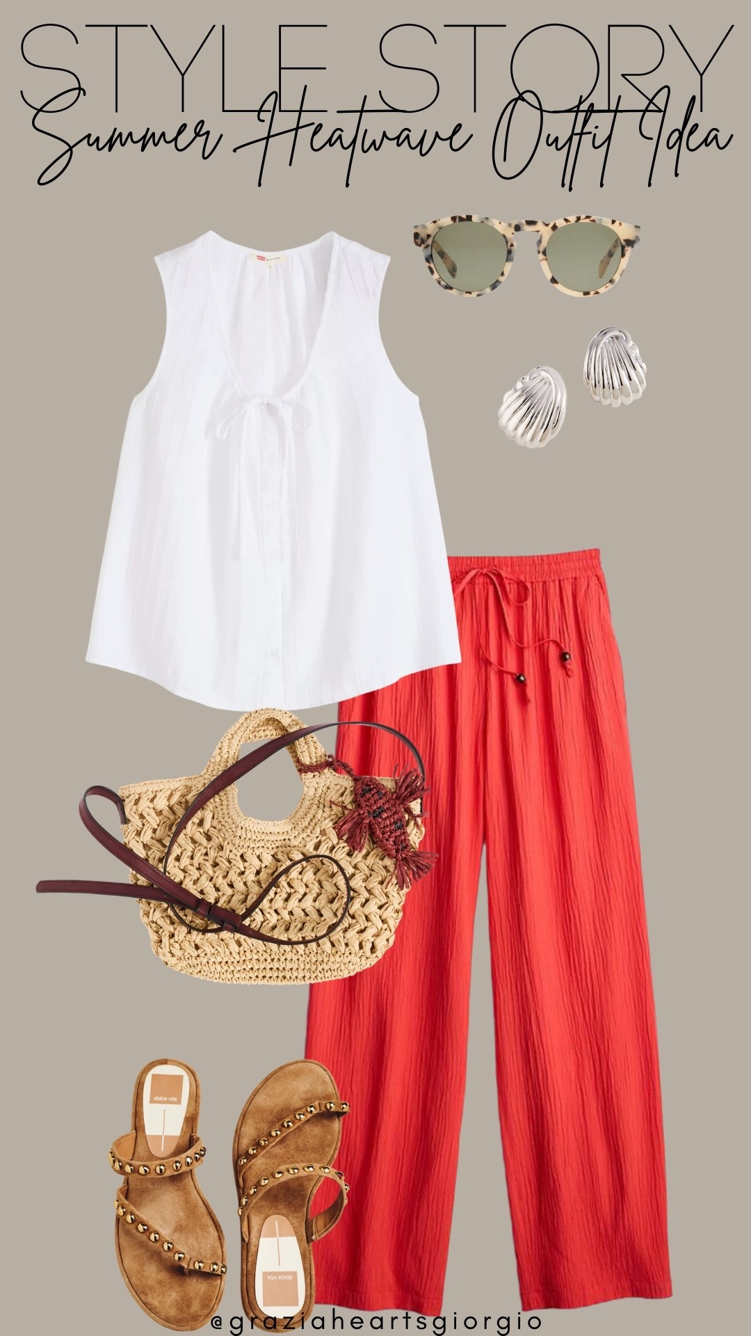 Summer heatwave outfit Idea 
.
.
#summerstyle