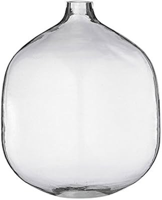 Bloomingville Stout Clear Glass Vase, 7" L x 7" W x 8.25" H | Amazon (US)