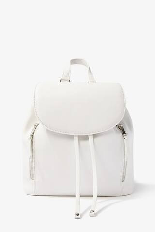 Faux Leather Flap-Top Backpack | Forever 21 (US)