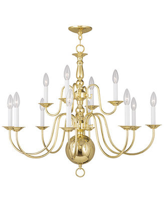 Williamsburg 12-Light Chandelier | Macy's