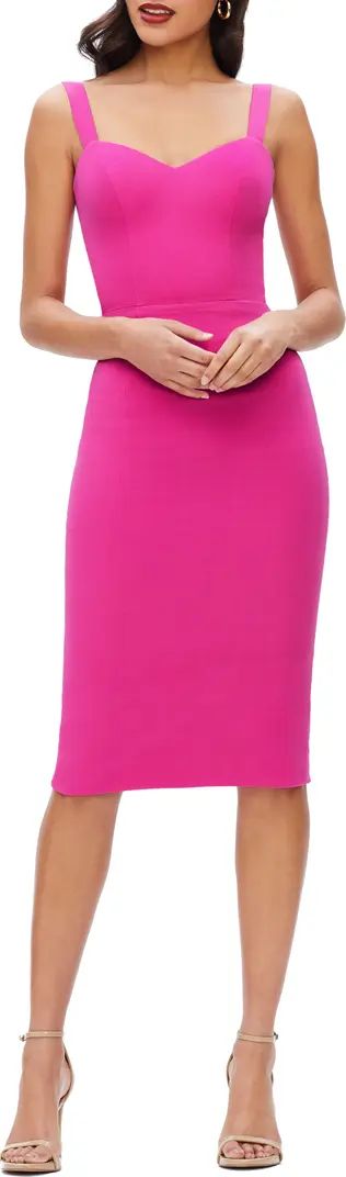 Nicole Sweetheart Neck Cocktail Dress | Nordstrom