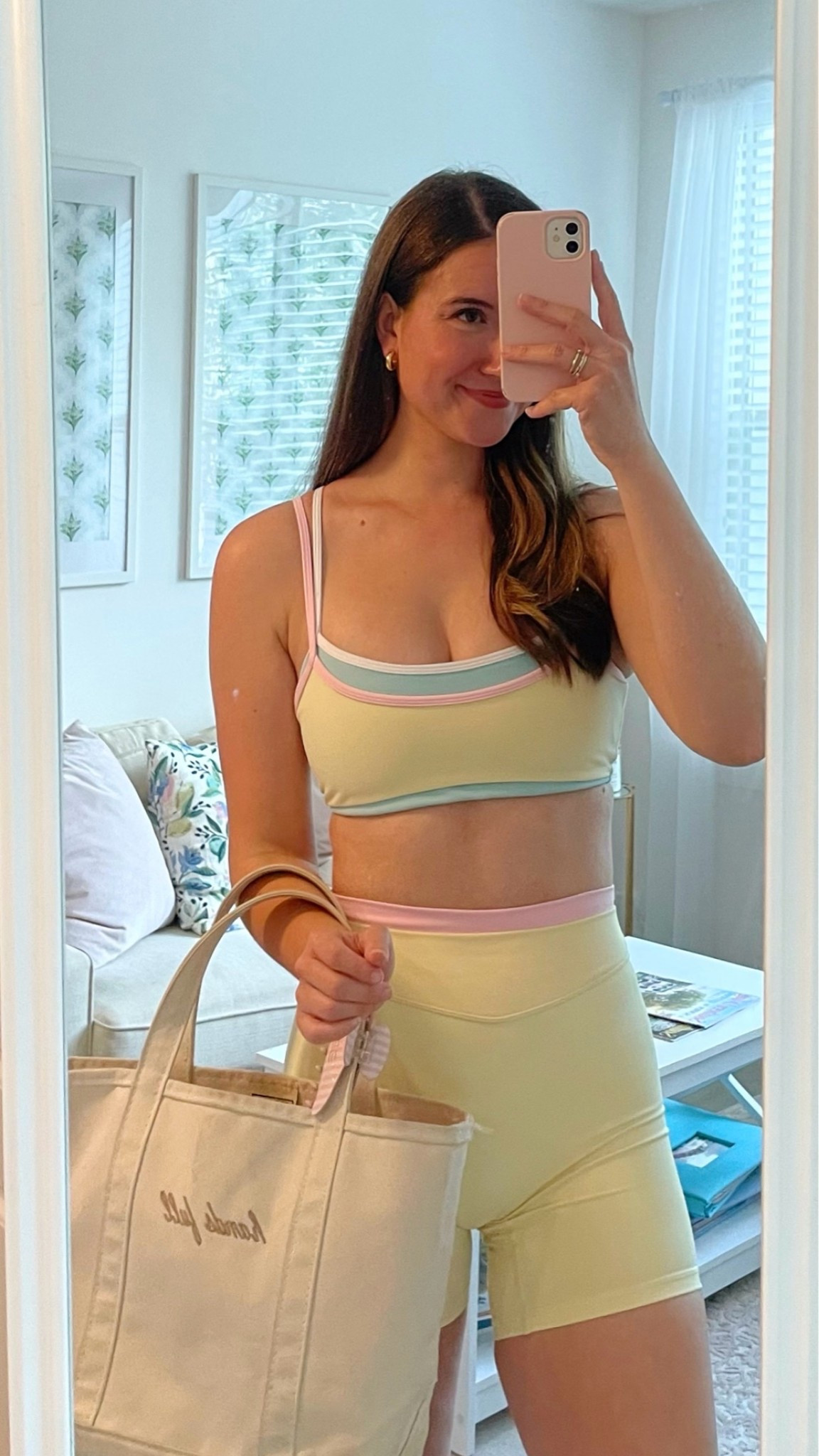 Sunchasers 💛☀️ My set is from Liaison the Label, linking similar double layered sports bra styles below!

Wearing a size Small in both top & bottom in the Liaison set, runs TTS

#LTKootd #LTKU #LTKActive