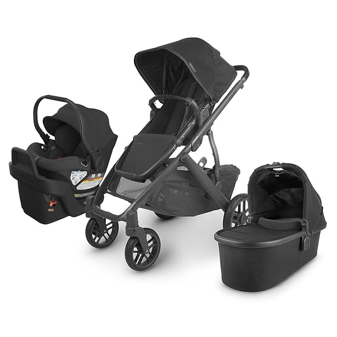 UPPAbaby Travel System, Includes Vista V2 Stroller + Aria Lightweight Car Seat Combo/Bassinet, To... | Amazon (US)