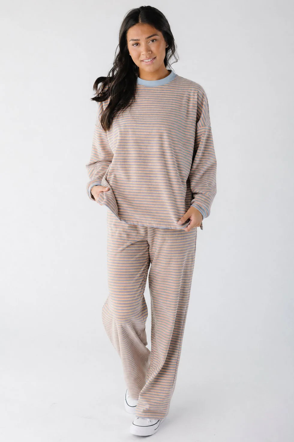 Cutie Everyday Stripe Set - Classic Knit | Called To Surf
