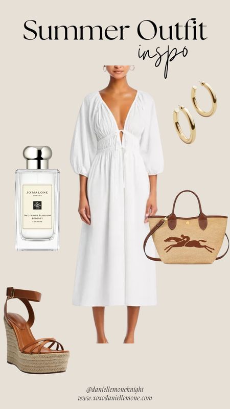 Summer Outfit Inspo - White Dress 

#LTKStyleTip #LTKShoeCrush #LTKSeasonal