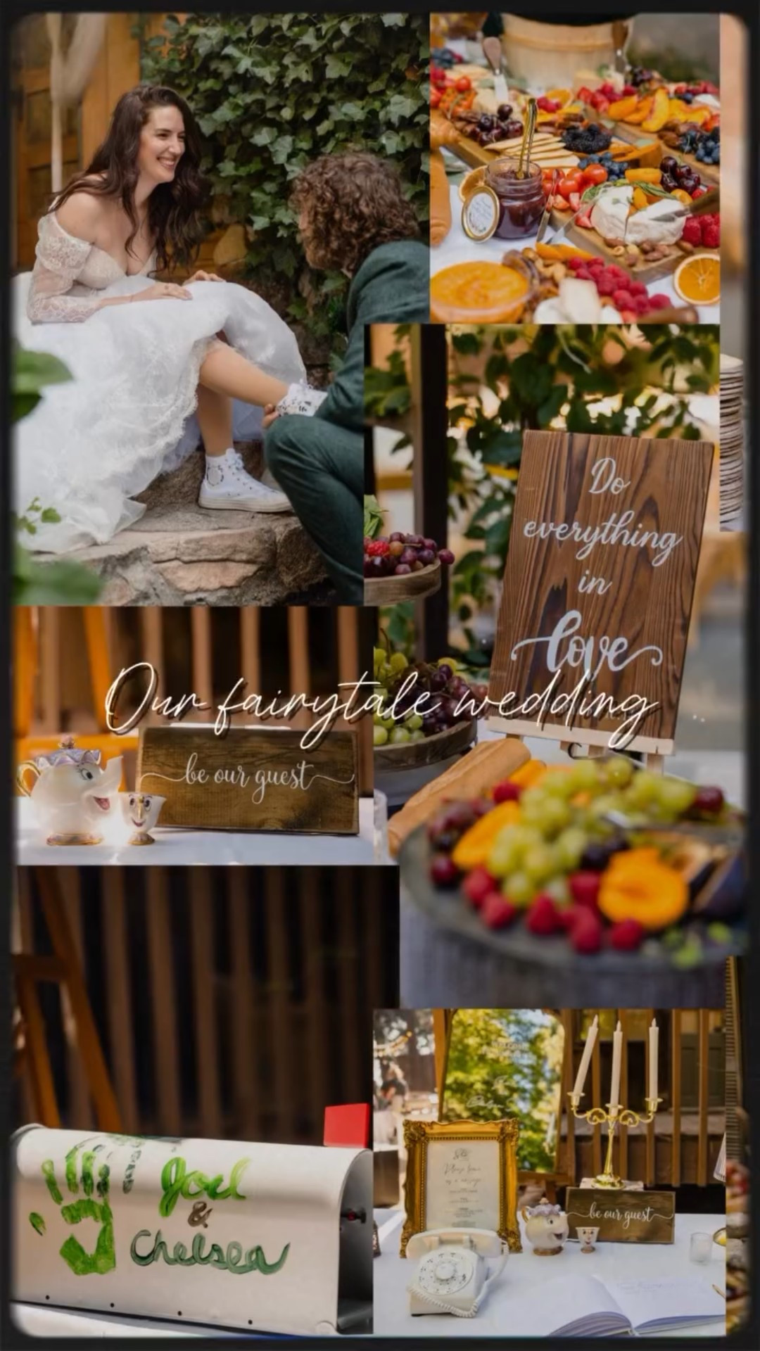 Here are all the little details that made our Disney fairytale wedding a magical reality.

We included meaningful nods to our favorite Disney movies like a “Be Our Guest” table, an Up mailbox we built for cards, a Cinderella cupcake stand featuring the gold shoes I wore when I played Cinderella in Into the Woods (how we met), and our sweetheart table with a framed “So This Is Love” photo to tie in with the table numbers.

I can’t wait to share more! #disneywedding #fairytalewedding 

⬇ https://liketk.it/5UtnT #ltkwedding
