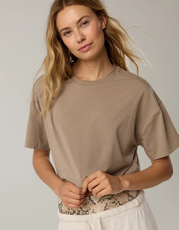 OFFLINE By Aerie Let's Stretch T-Shirt | Aerie