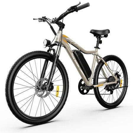 5TH WHEEL W17B 26" Electric Bike for Adult, 500W Peak Electric Bike with 36V 10.4Ah Removable Battery, Electric Bicycle with 7 Speed, UL2849 | Walmart (US)