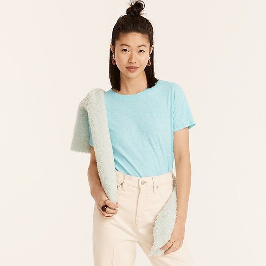 J.Crew: Vintage Cotton Crewneck T-shirt For Women | J.Crew US