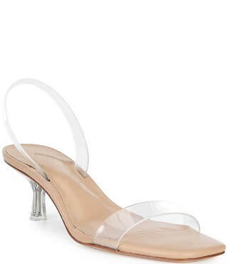 Antonio Melani Bryce Two Vinyl Slingback Sandals - 6.5 | Dillard's