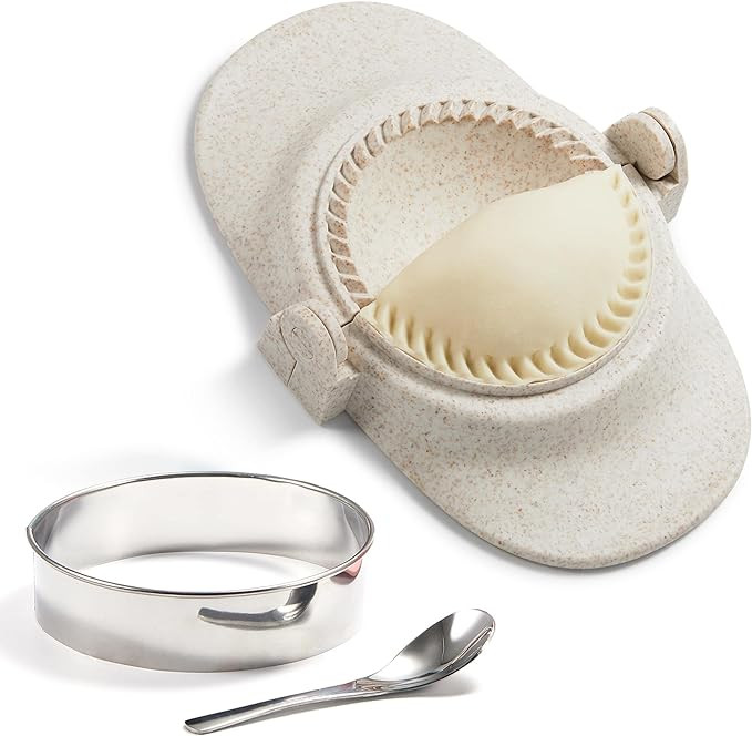 Empanadas Press Maker Mold Set,4-inch Dumpling Maker With Dough Cutter, Professional Kitchen Gadg... | Amazon (US)